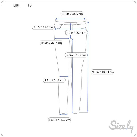 Women's Lilu Wide Leg Embroidered Floral Stretch Low Rise Jeans Sz. 15 - Picture 3 of 9